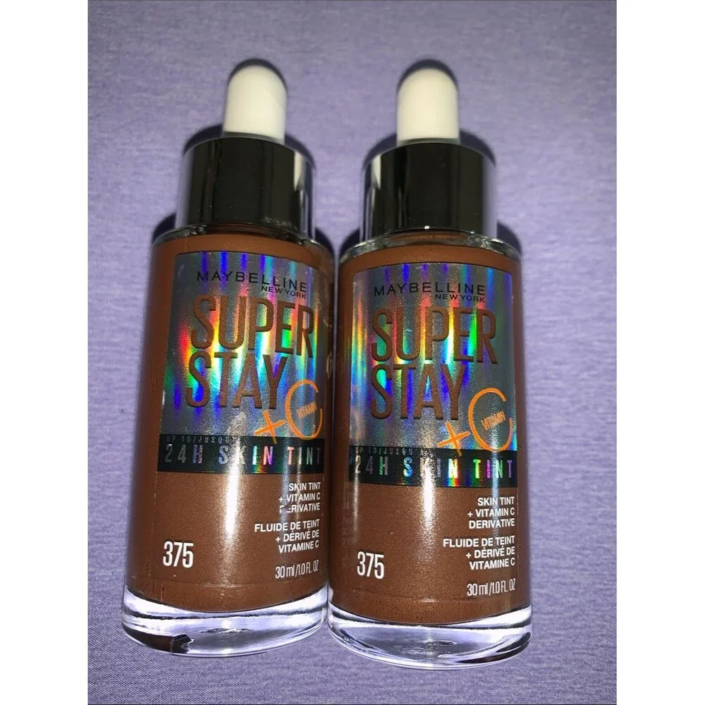 Maybelline Super Stay Super Stay Up to 24HR Skin Tint with Vitamin C, 375,
